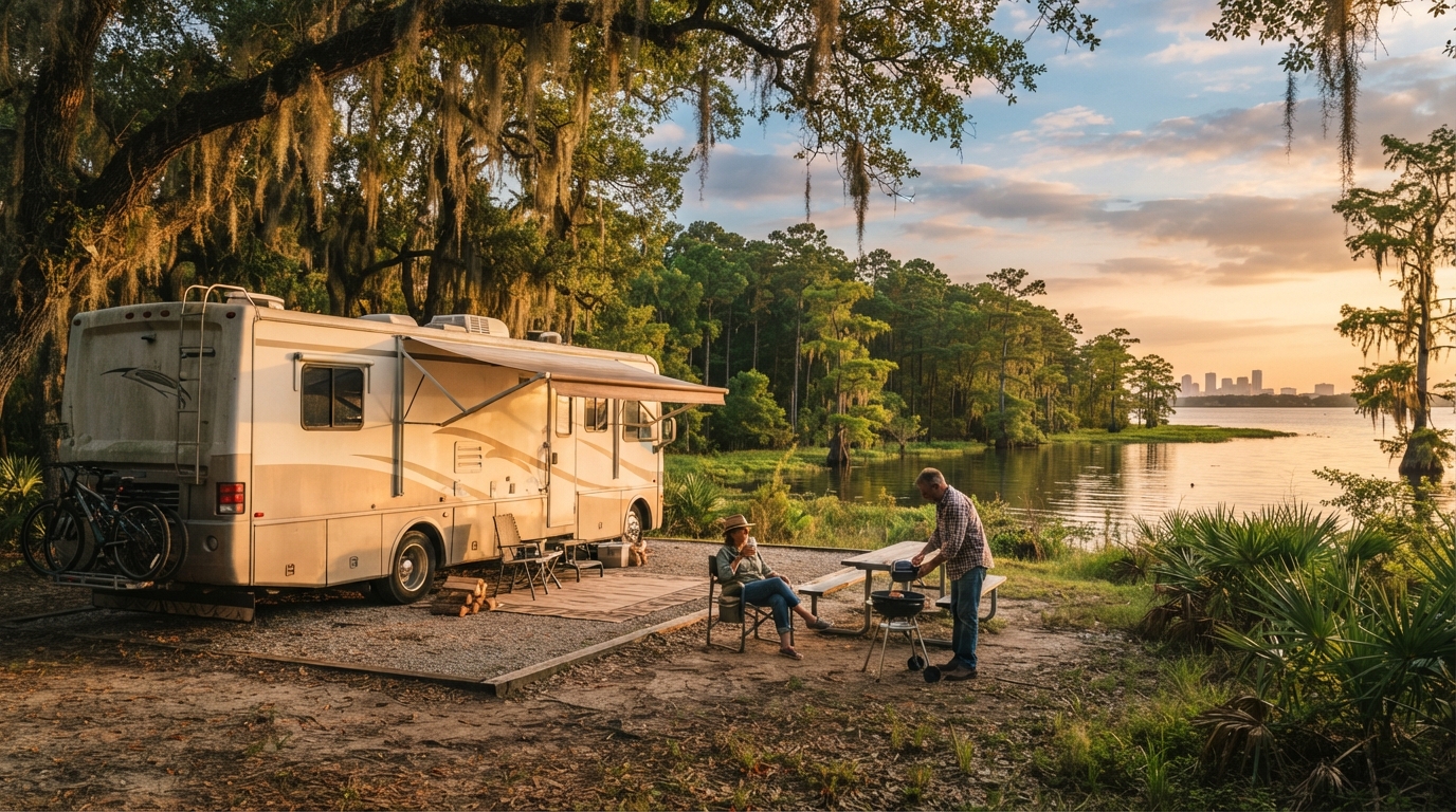Houston to Charlotte — Houston RV road trip landscape