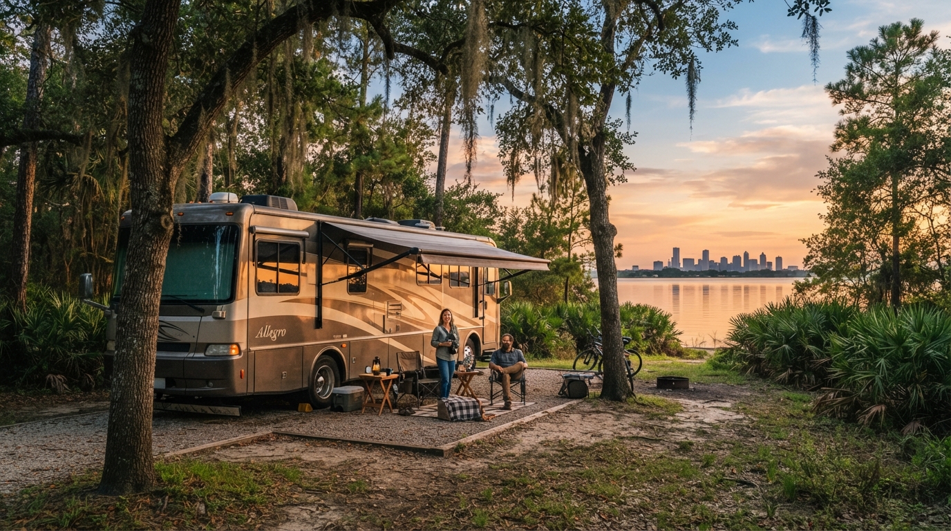 Houston Roundtrip - Texas and Louisiana — Houston RV road trip landscape