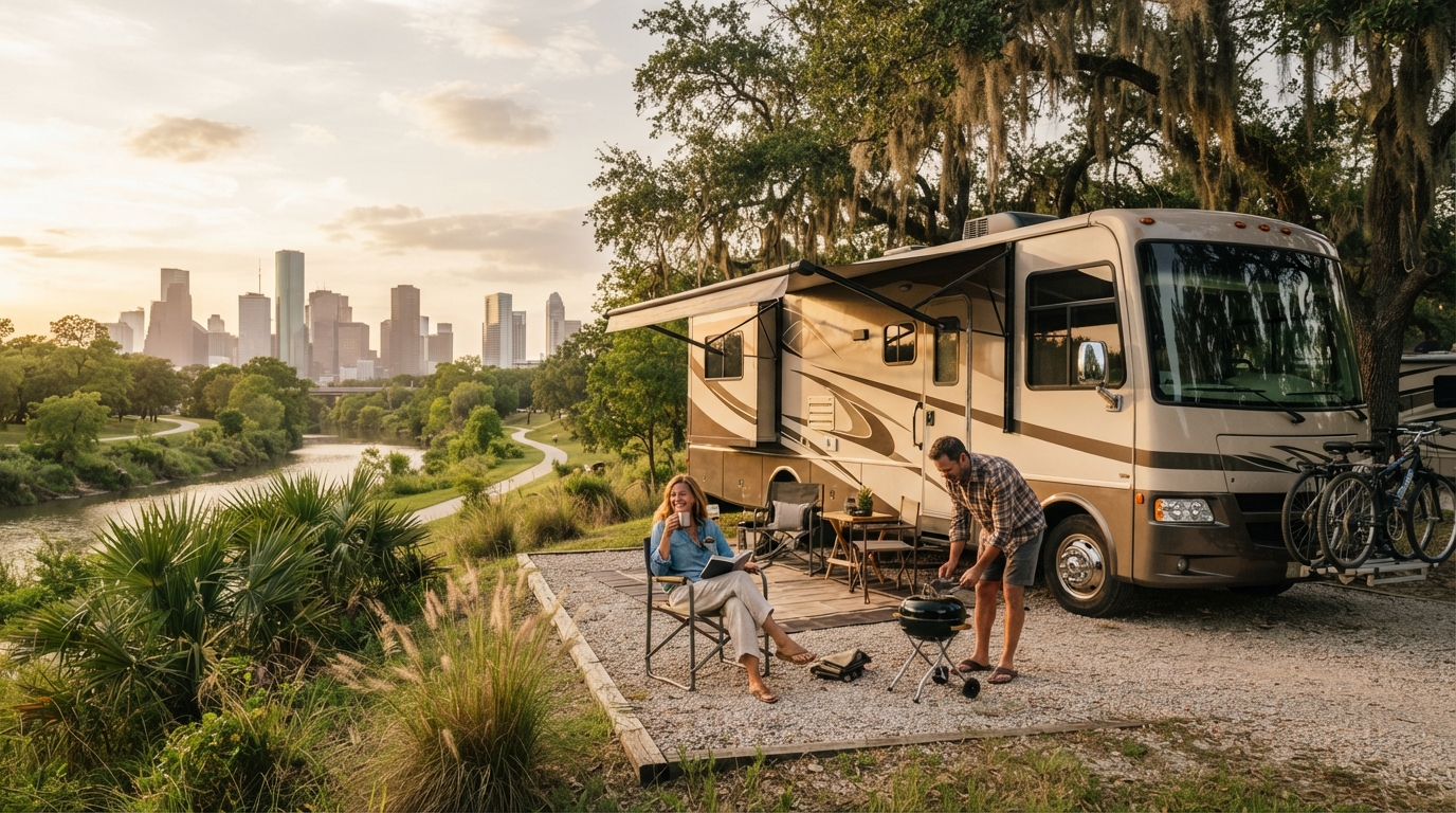 Houston to Washington DC — Houston RV road trip landscape