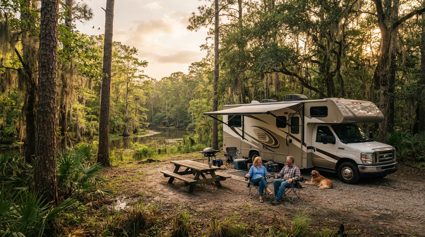 Houston to Atlanta - Bayous Safaris and The Big Easy — national park landscape