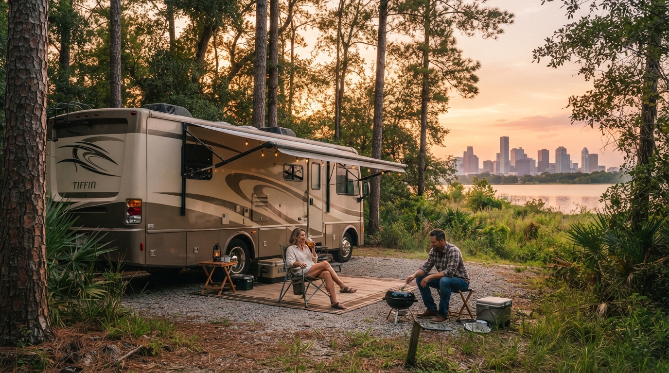 Houston Roundtrip - Short — Houston travel scenery
