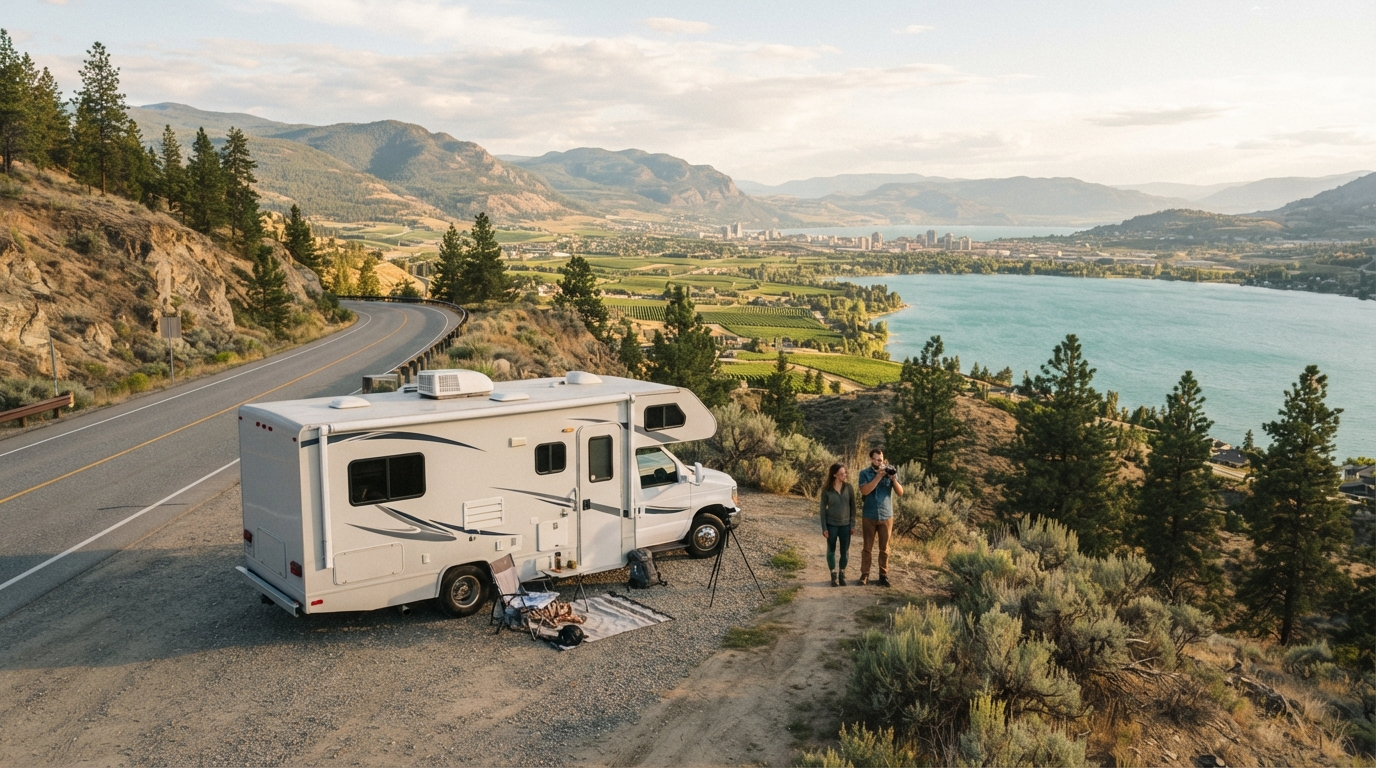 Kelowna to Toronto - Canada's Diverse Landscapes and Cultural Heritage — Kelowna RV road trip landscape
