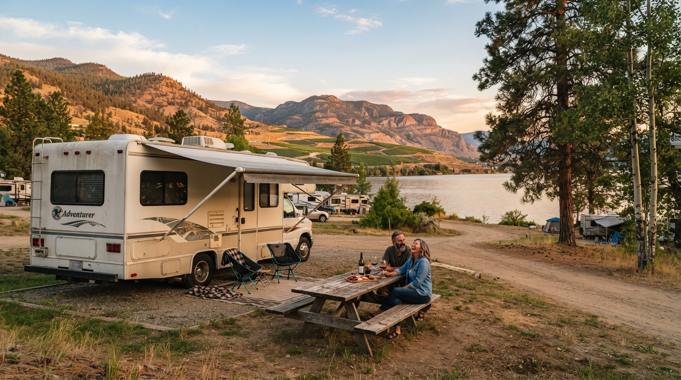 Kelowna to Montreal - Road to Revelations: Exploring Canada’s Heartland — Kelowna RV road trip landscape