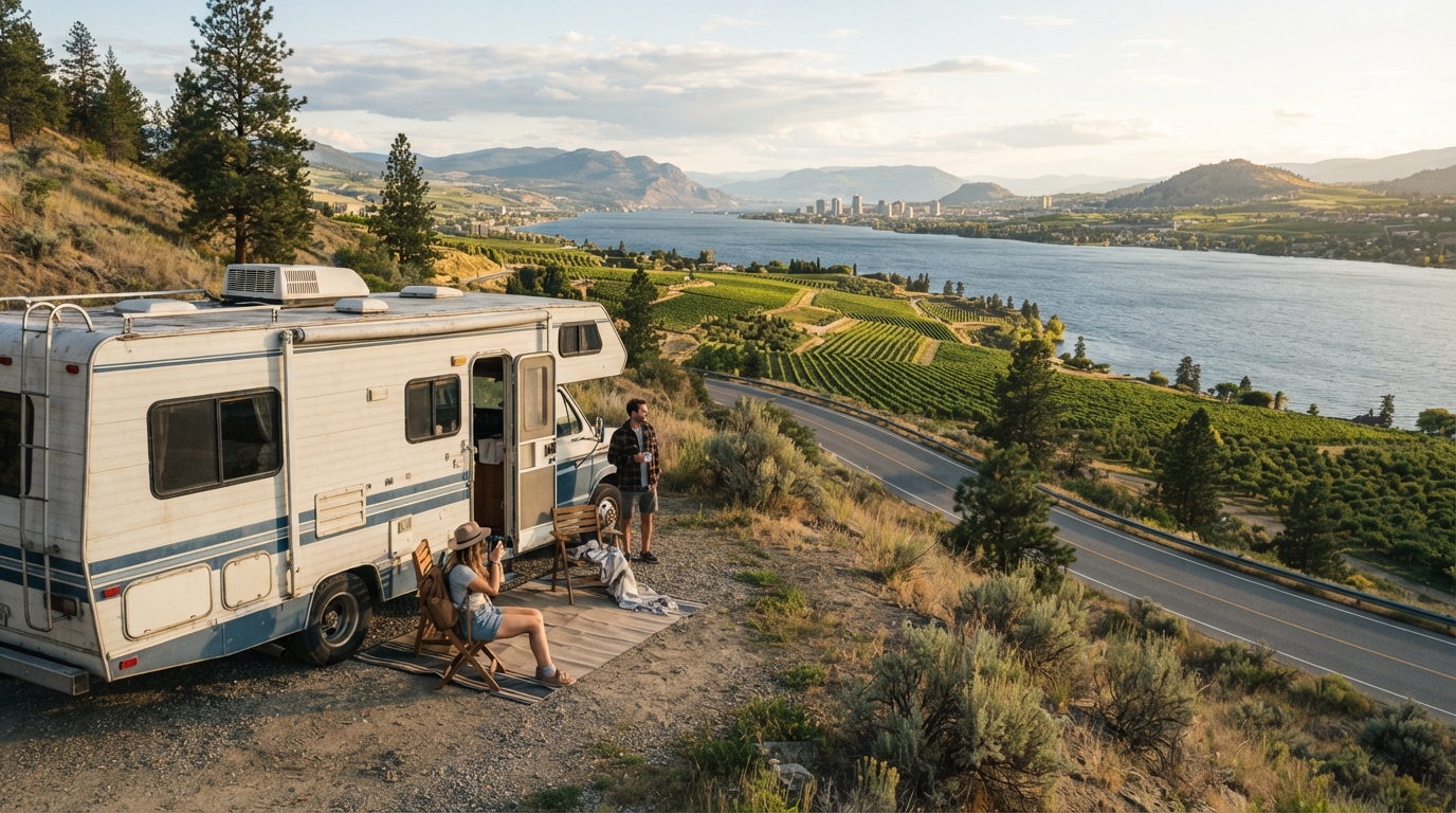 Kelowna to Whitehorse - The Explorer's Route — Kelowna RV road trip landscape