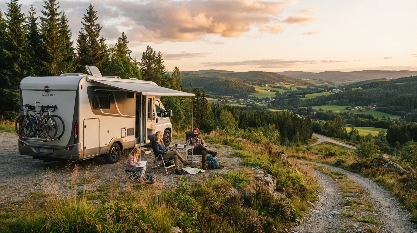 Klofta Round trip - The Grand Fjordland Drive — Kløfta scenic landscape