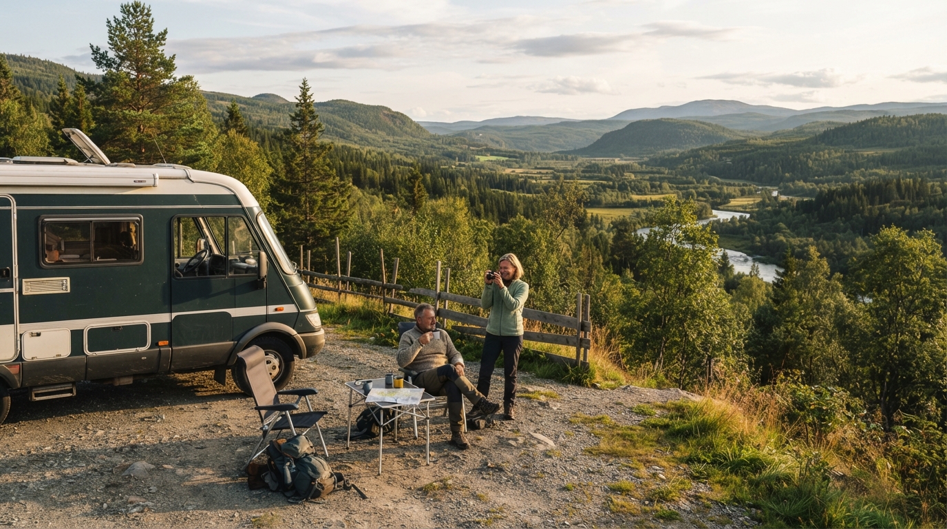 Klofta Round trip - The Grand Fjordland Drive — national park landscape