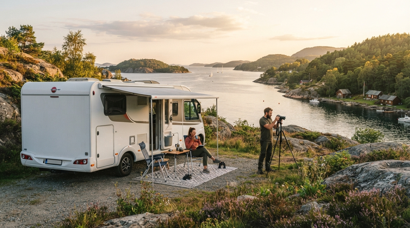Kristiansand Round trip - Norway’s Wonders on Wheels: Fjords and More — Kristiansand scenic landscape