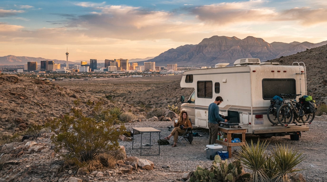 Las Vegas Round Trip - The best of the Southwest — Las Vegas RV road trip landscape