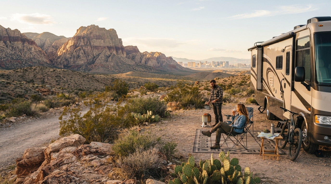Las Vegas to Denver — Las Vegas RV road trip landscape