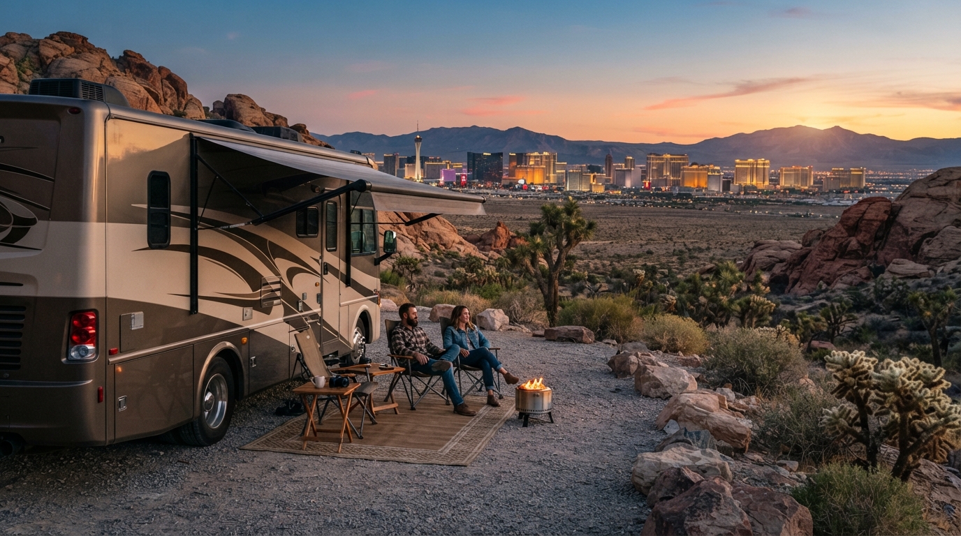 Las Vegas to Billings — Las Vegas RV road trip landscape