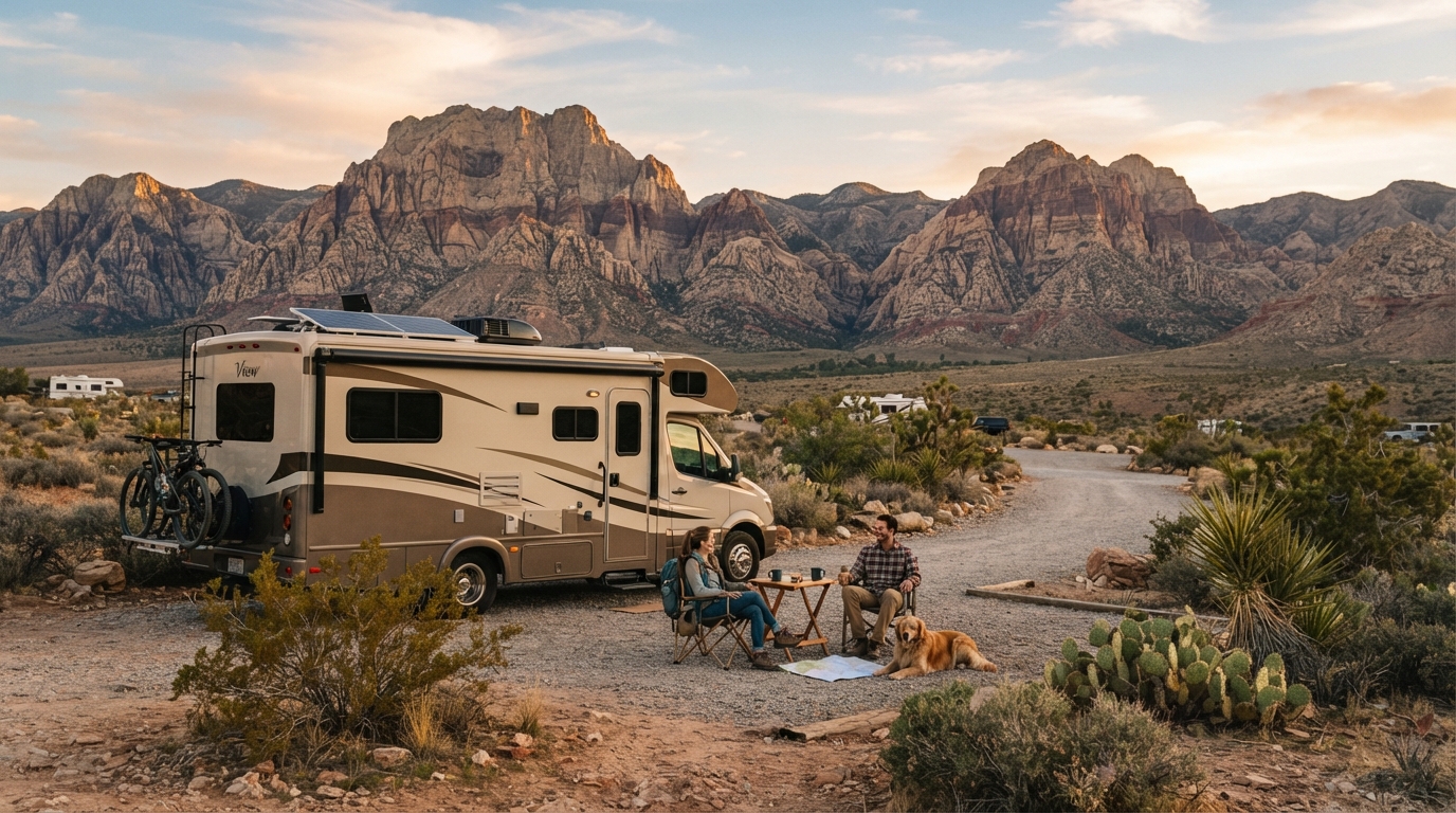 Las Vegas to Miami — national park landscape