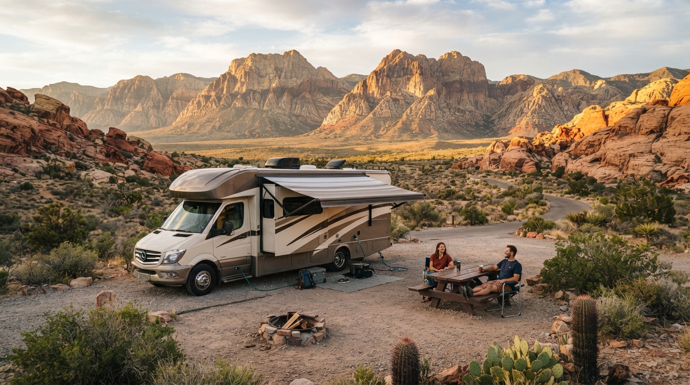 Las Vegas to Nashville — national park landscape