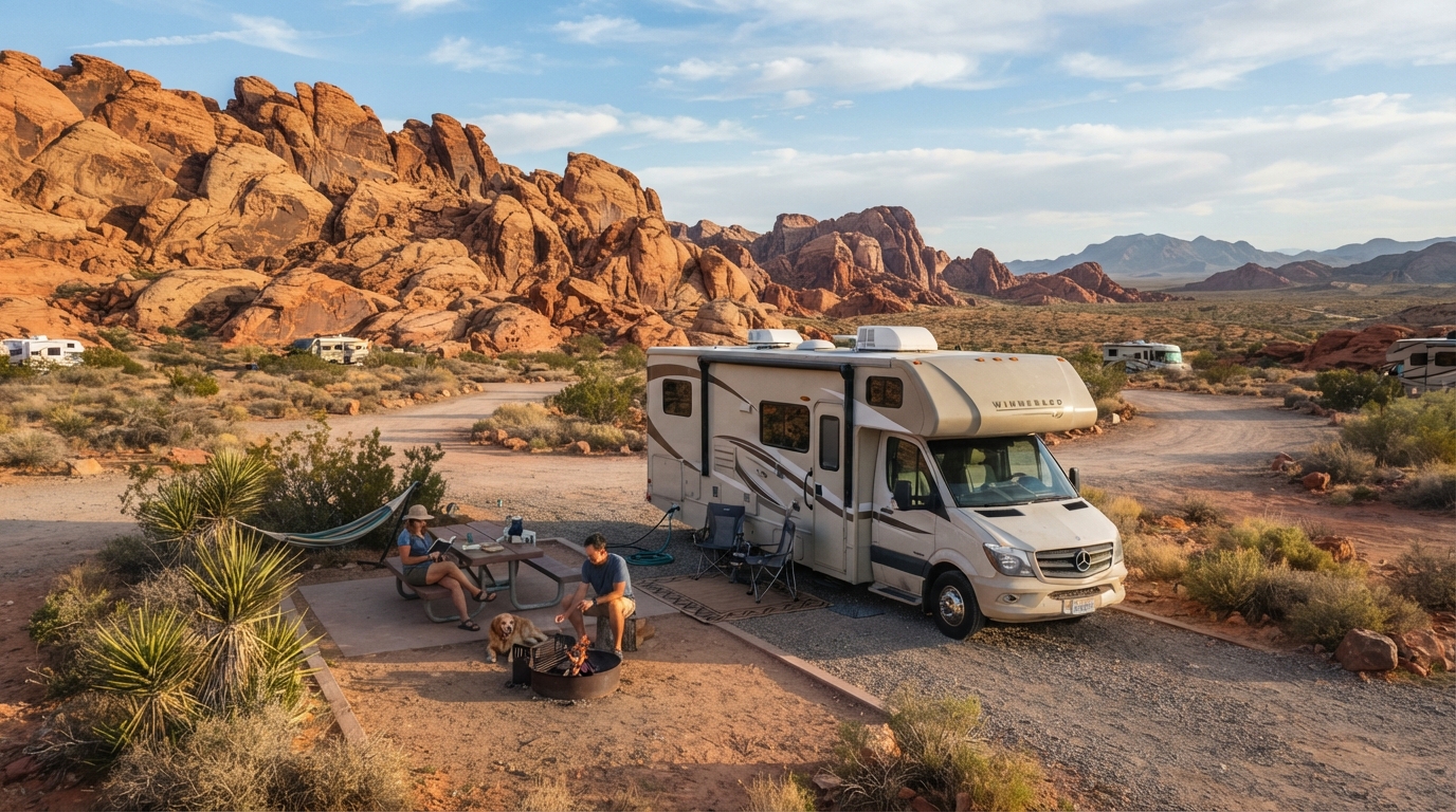 Las Vegas East  Round Trip - Native American Culture — national park landscape