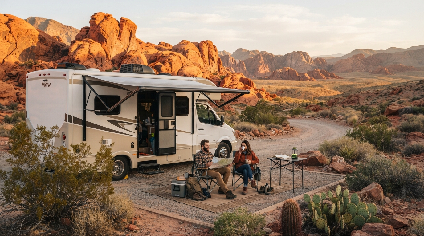 Las Vegas to Austin — national park landscape