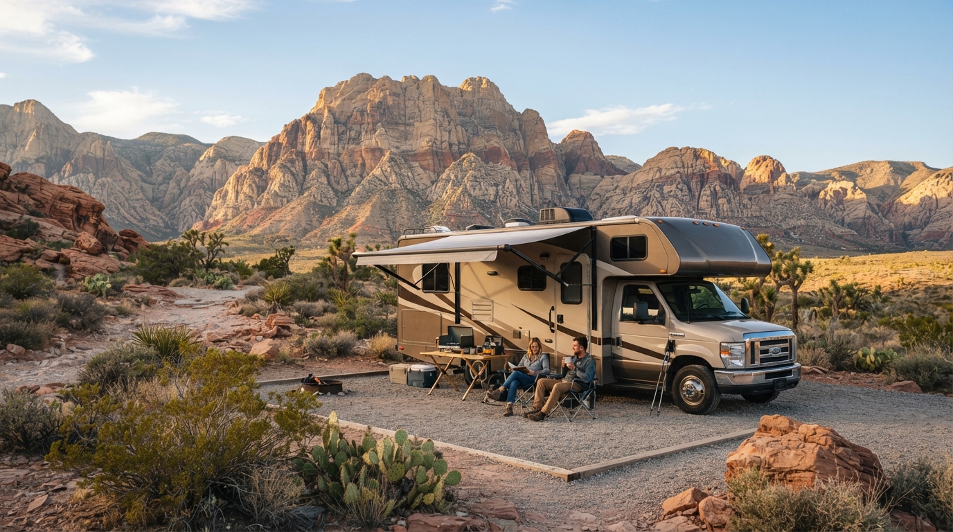 Las Vegas to Denver — national park landscape