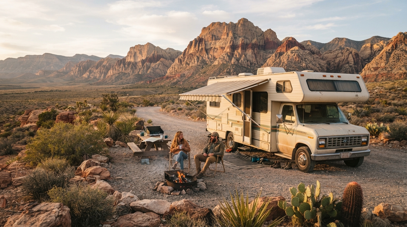 Las Vegas to Washington DC — national park landscape