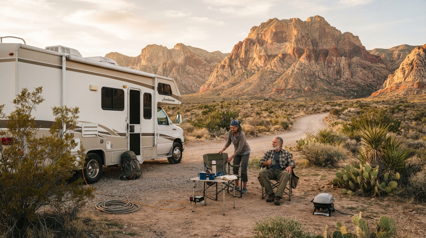 Las Vegas to Los Angeles - Canyons, Caves & Culture: An Epic Southwest Motorhome Trip — national park landscape