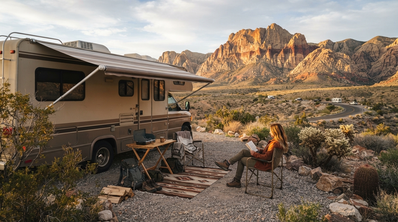 Las Vegas to New York — national park landscape