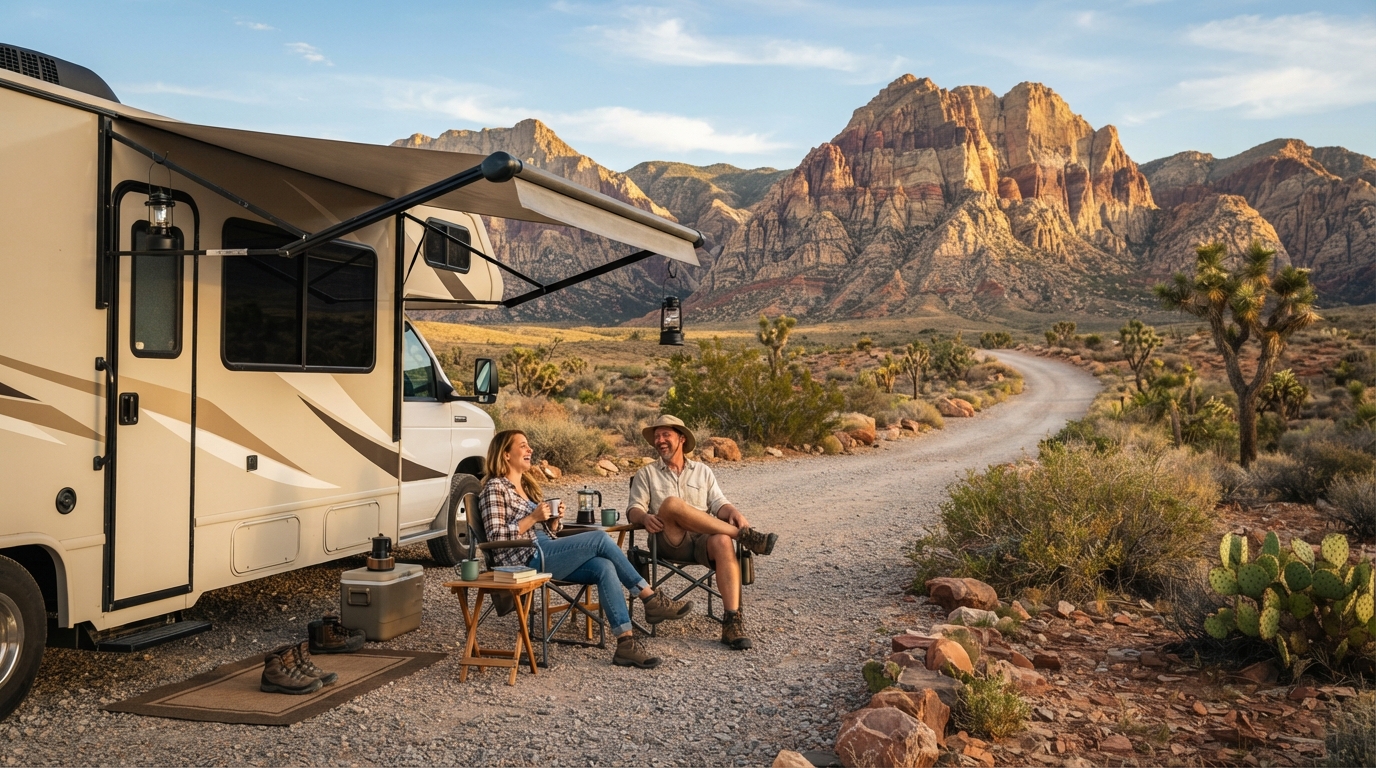 Las Vegas to New York — national park landscape