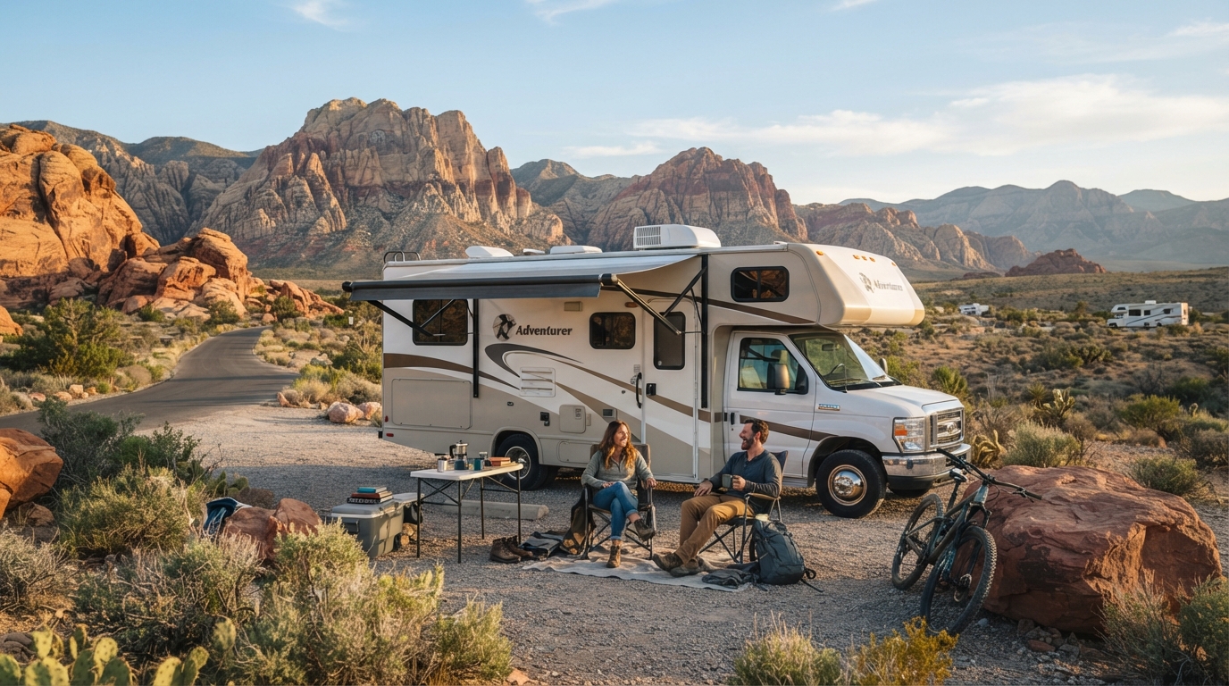 Las Vegas to Los Angeles - Canyons, Caves & Culture: An Epic Southwest Motorhome Trip — national park landscape