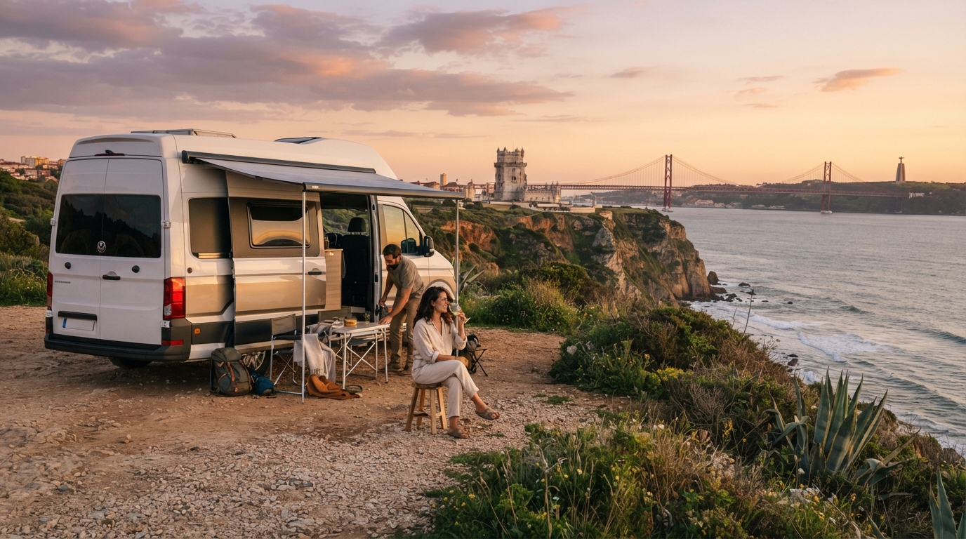 Lisbon Roundtrip - Portugal Comprehensive — Lisbon RV road trip landscape