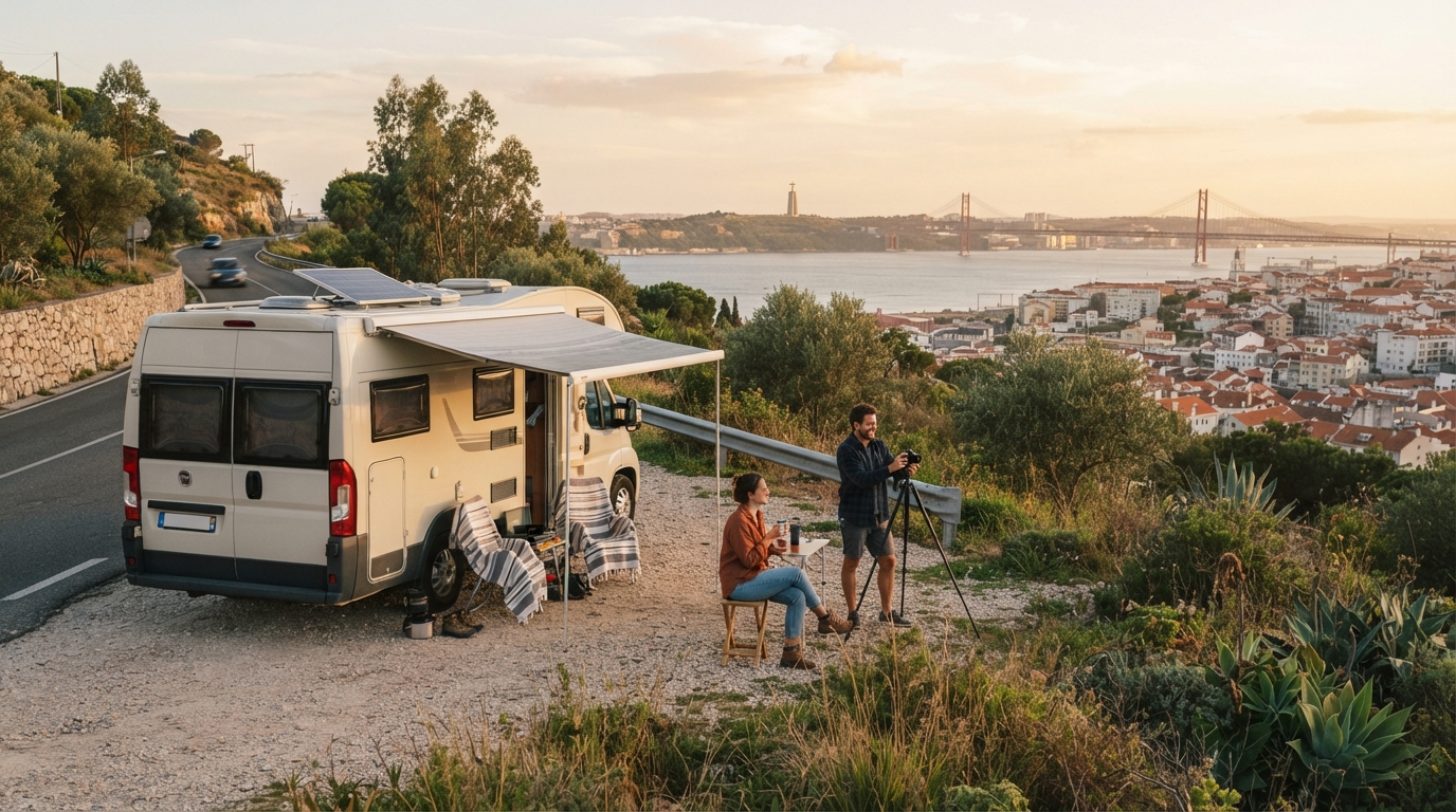 Lisbon Roundtrip - South - Southern Portugal — Lisbon RV road trip landscape