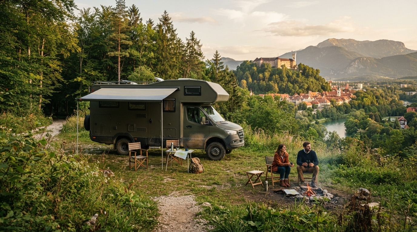 Ljubljana Roundtrip - Adriatic sea Round -> Slovenia, Croatia & Italy — national park landscape