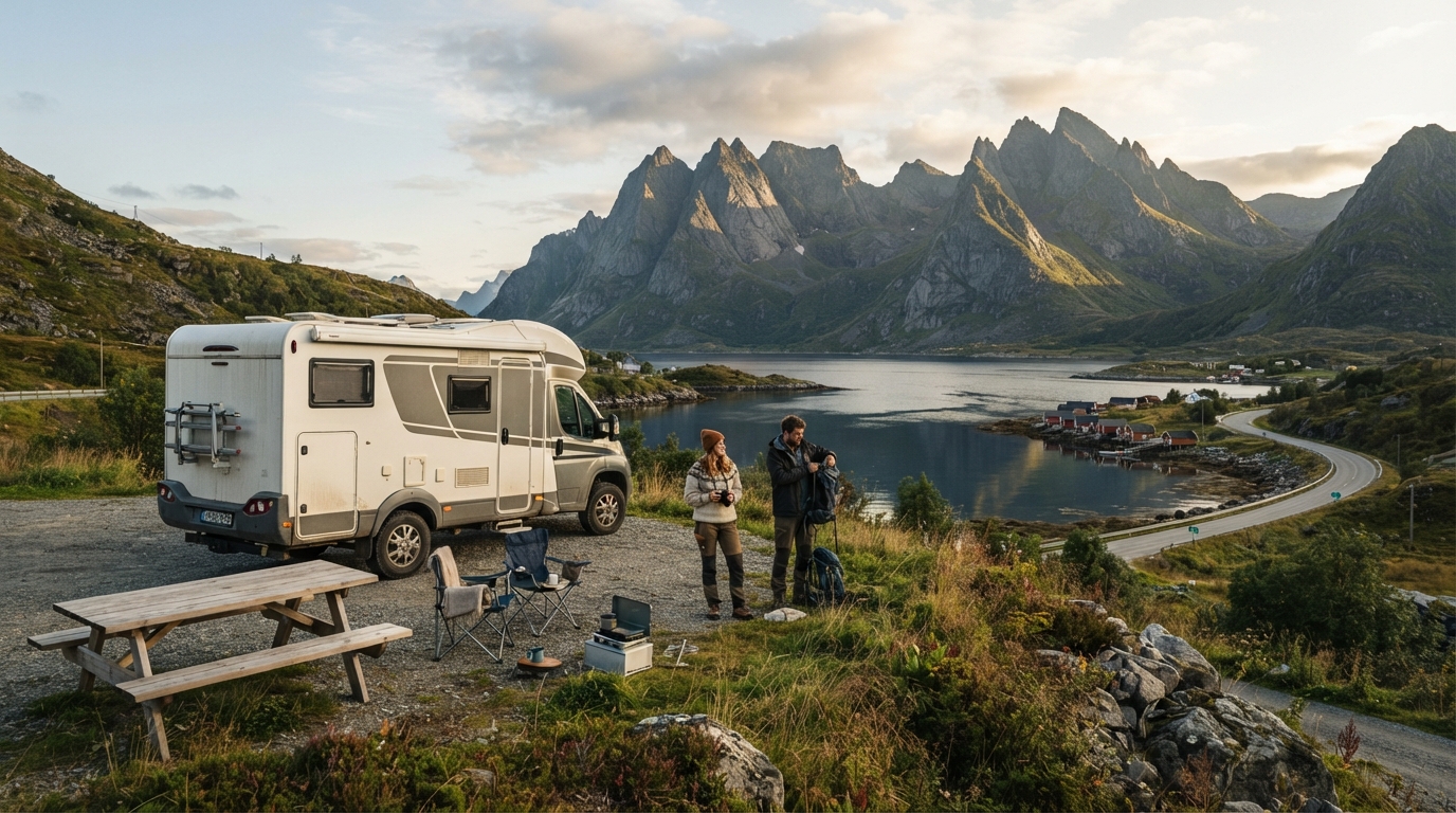 Lofoten Round trip - The Northern Fjords & Viking Trails Road Trip — national park landscape