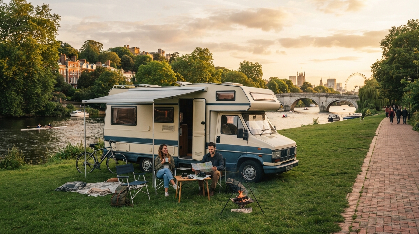 London Roundtrip - Short — London RV road trip landscape
