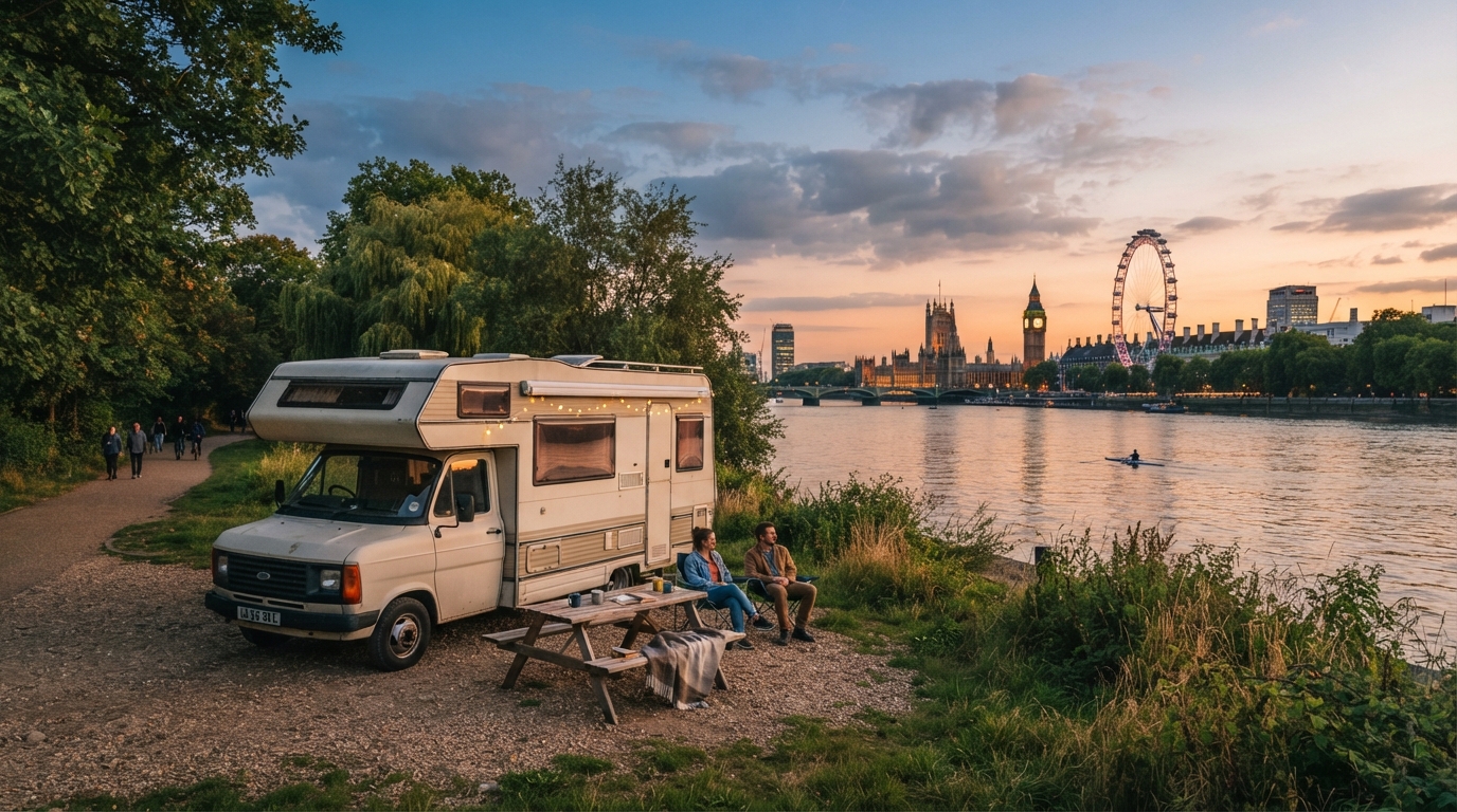 London Roundtrip - A circuit around England — London scenic landscape