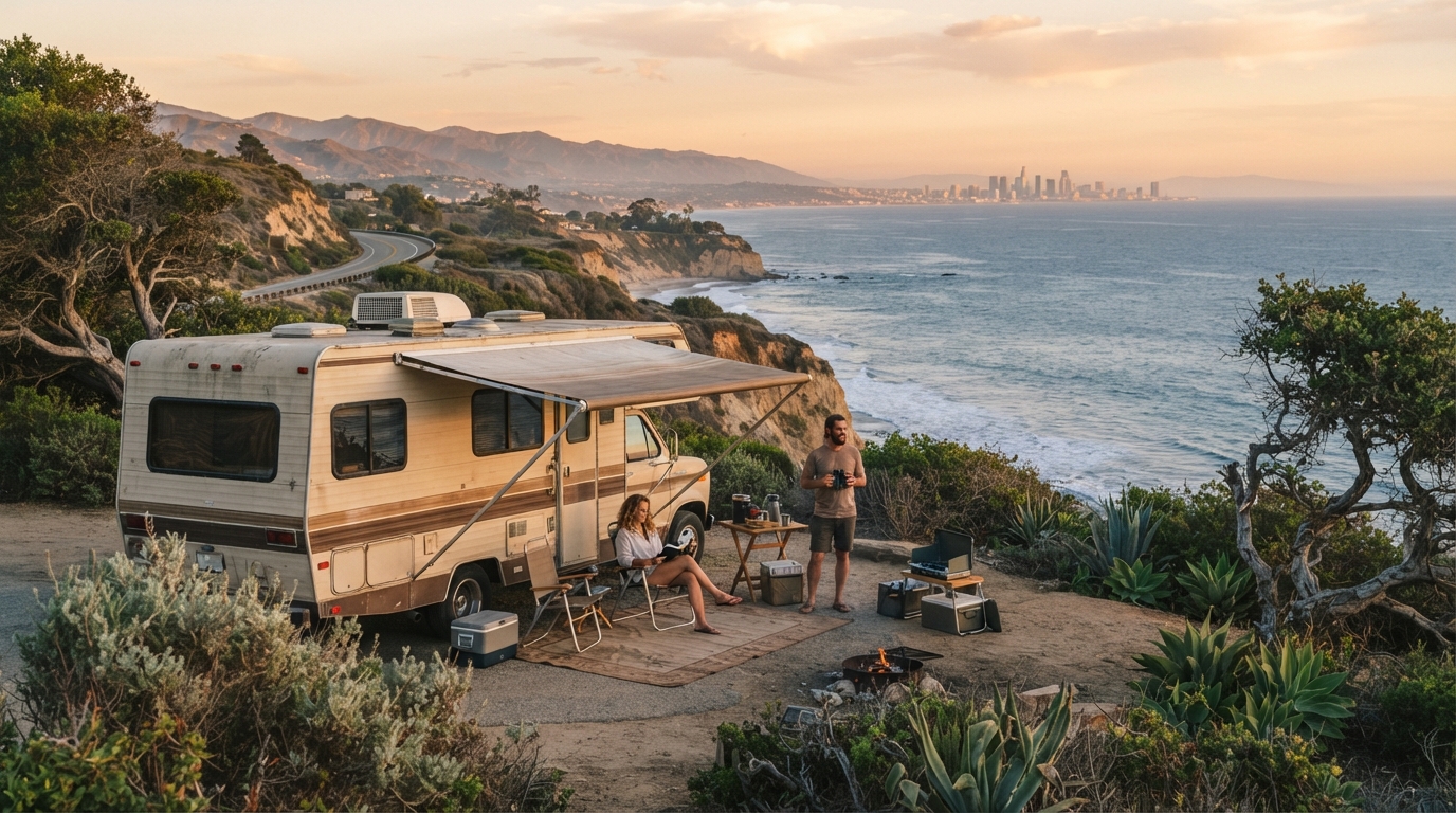 Los Angeles Roundtrip - Comprehensive West Coast National Parks — Los Angeles RV road trip landscape
