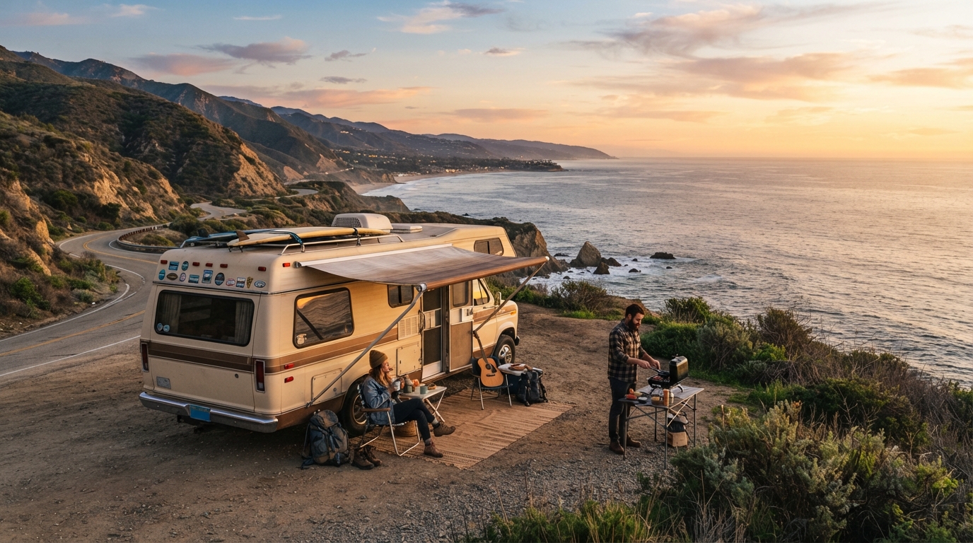 Los Angeles to Tampa — Los Angeles RV road trip landscape