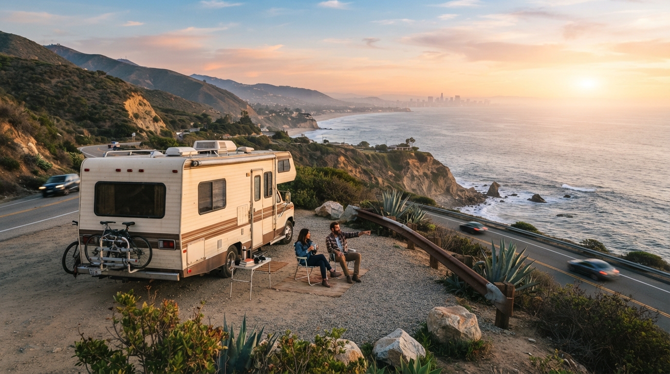 Los Angeles to Atlanta — Los Angeles RV road trip landscape