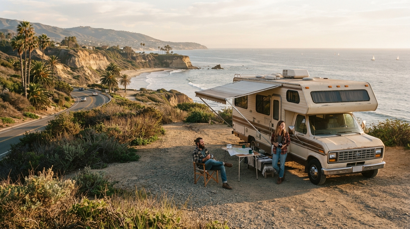 Los Angeles to Minneapolis - Including the Grand Canyon — Los Angeles RV road trip landscape