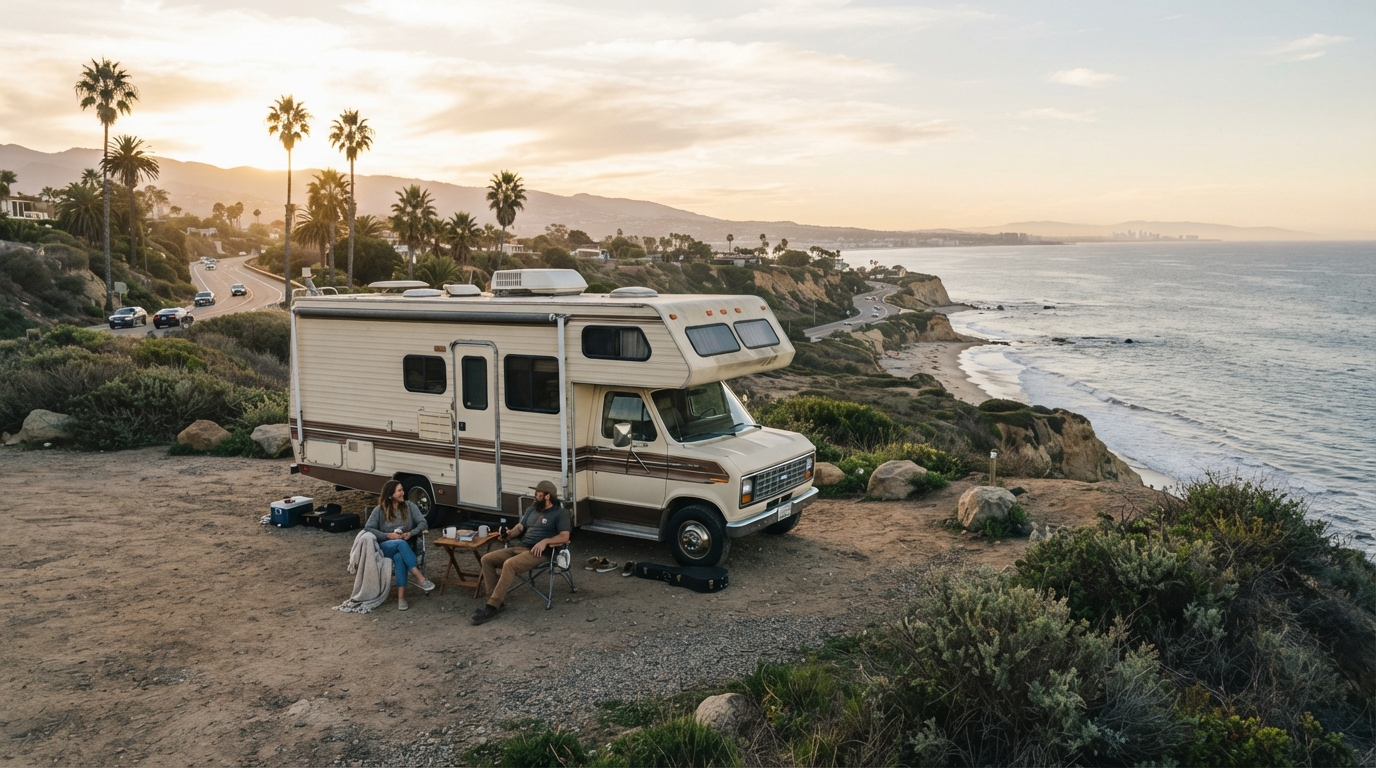 Los Angeles to Dallas — Los Angeles RV road trip landscape