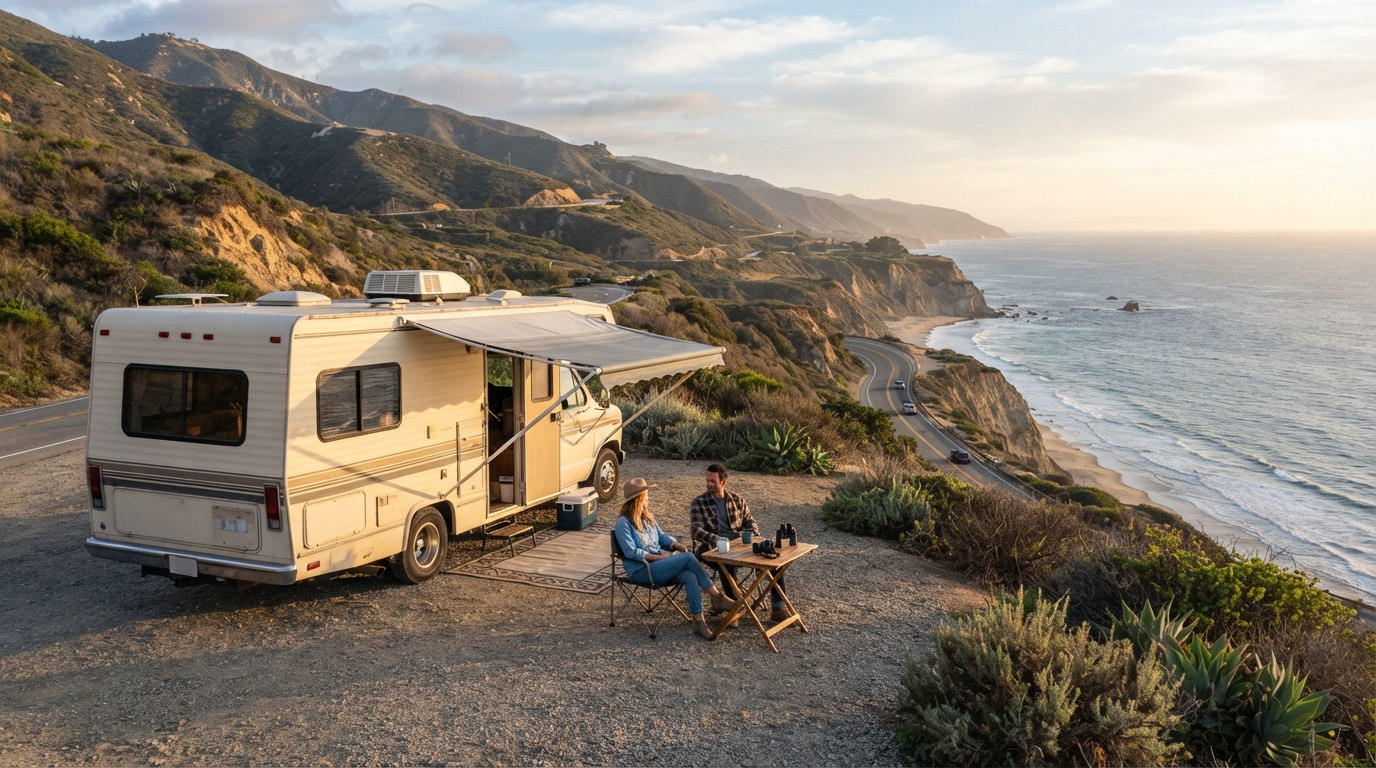 Los Angeles to Bozeman — Los Angeles RV road trip landscape