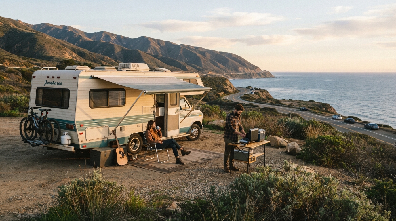 Los Angeles to Austin — Los Angeles RV road trip landscape