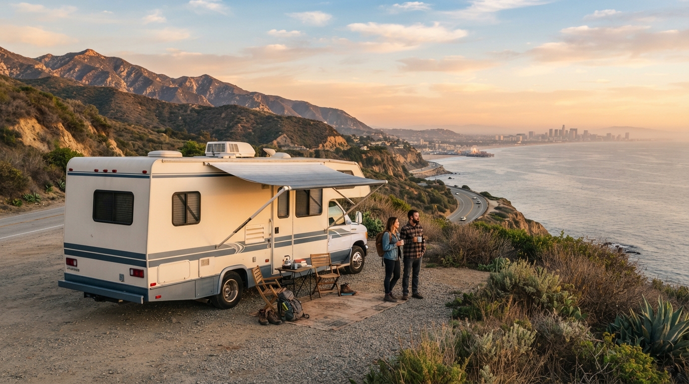 Los Angeles to Las Vegas including Grand Canyon — Los Angeles RV road trip landscape