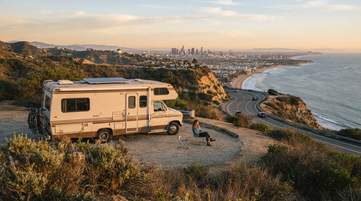 Los Angeles to Phoenix — Los Angeles RV road trip landscape