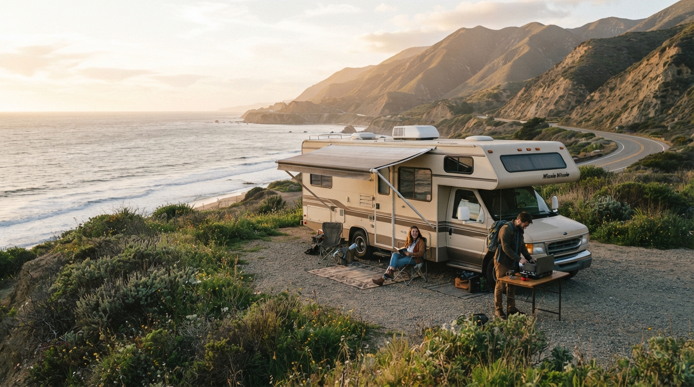 Los Angeles to Albuquerque — Los Angeles RV road trip landscape