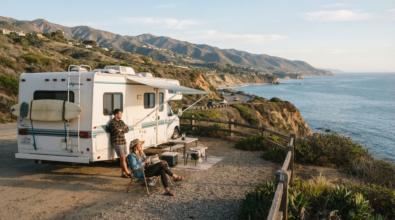Los Angeles to Orlando - Coast to coast — Los Angeles RV road trip landscape