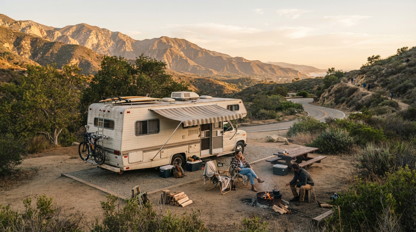 Los Angeles to Tampa — national park landscape