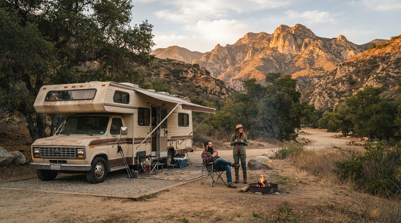 Los Angeles to Seattle — national park landscape