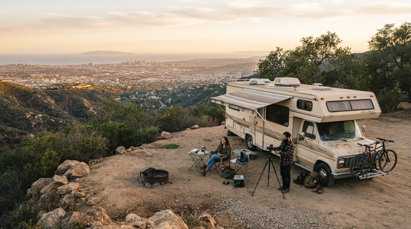 Los Angeles to Houston — national park landscape