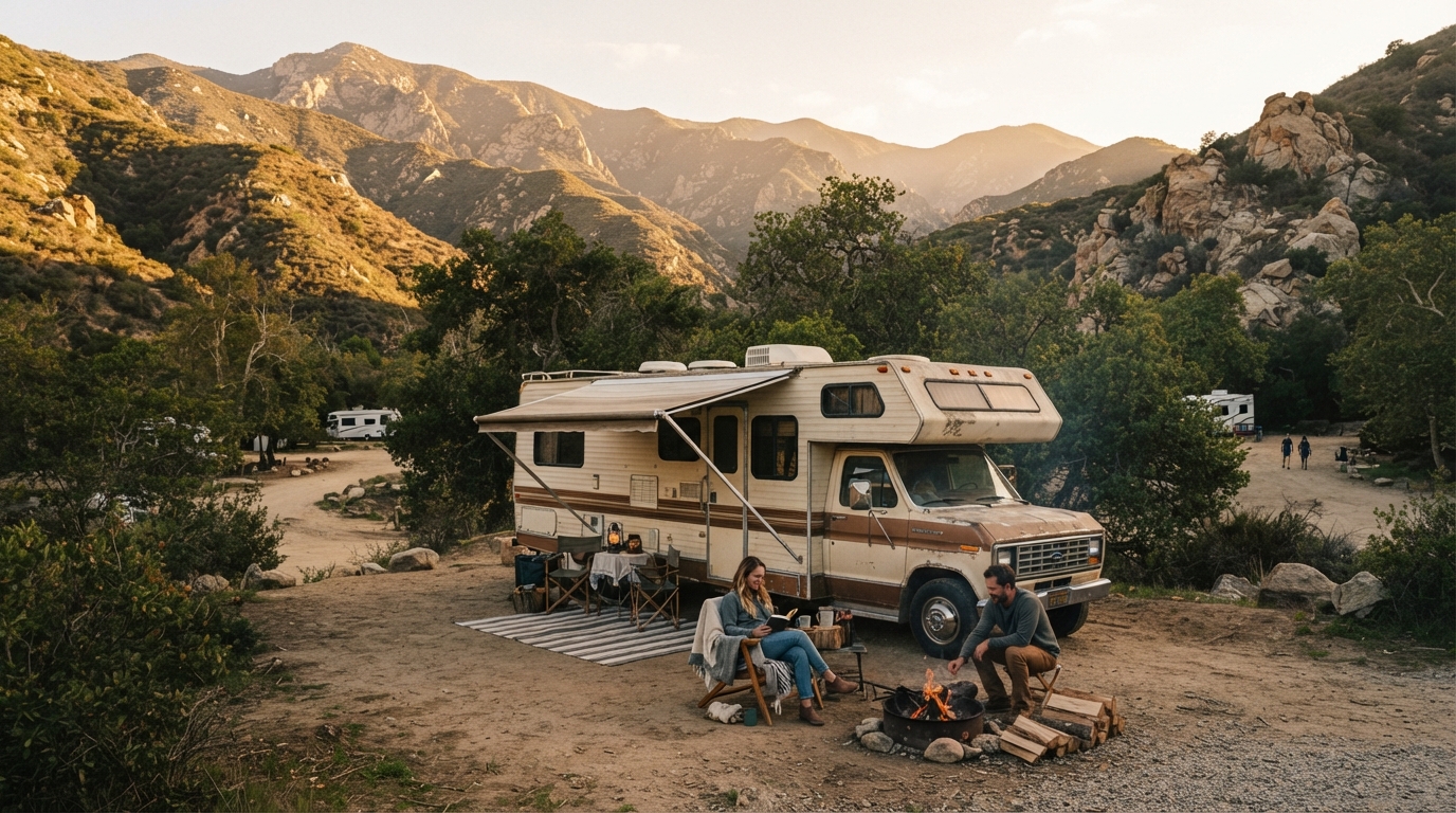 Los Angeles to Dallas — national park landscape