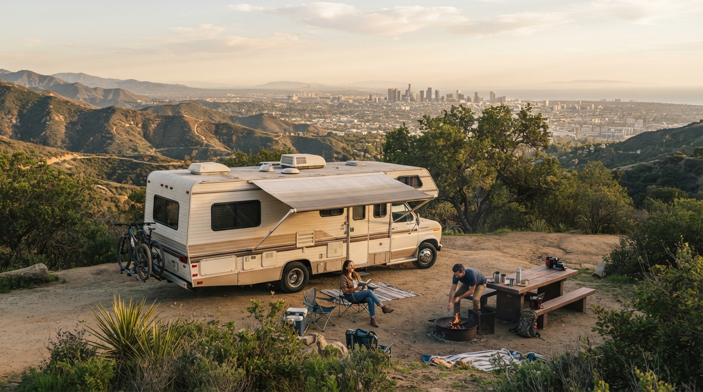 Los Angeles to Las Vegas - The Golden Coast to the Neon Oasis — national park landscape