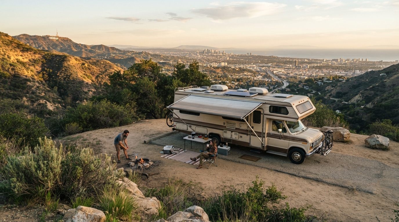Los Angeles to Bozeman — national park landscape