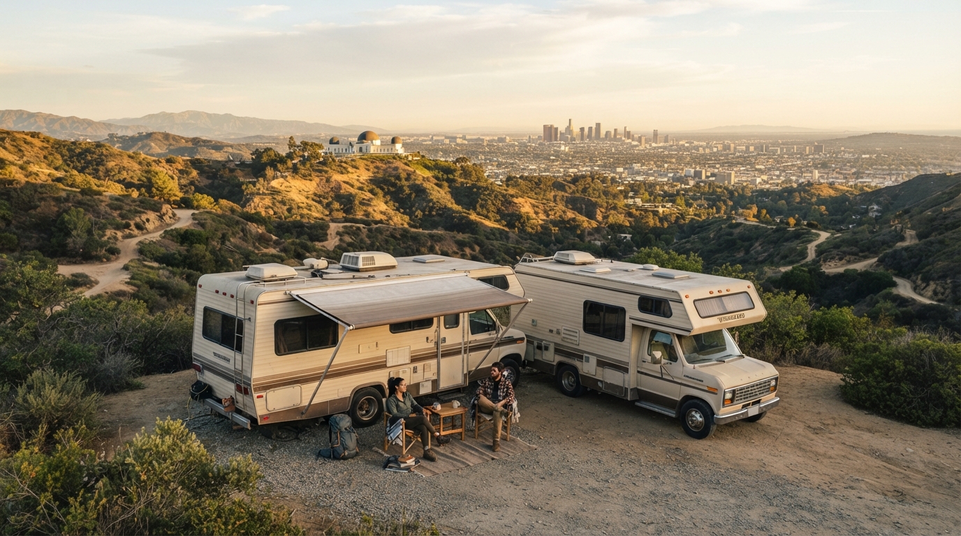 Los Angeles to Las Vegas including Grand Canyon — national park landscape