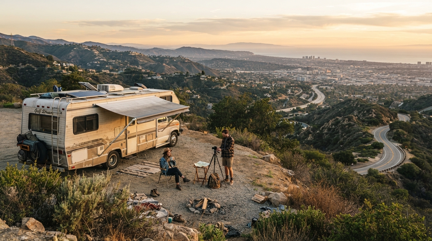 Los Angeles Roundtrip — national park landscape