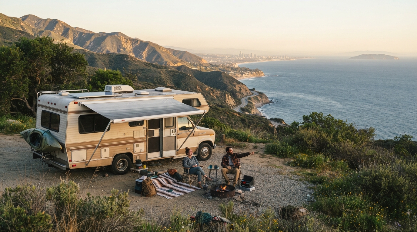 Los Angeles to Phoenix — national park landscape